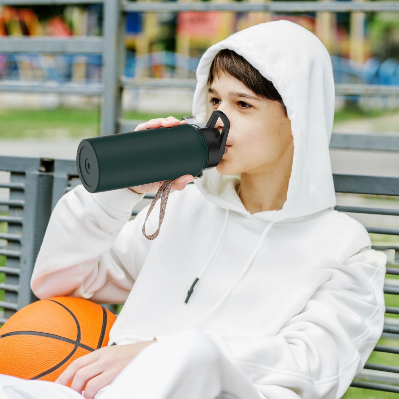 900ML Stainless Steel Thermal Mug with Handle – Insulated Tumbler for Office & Outdoor